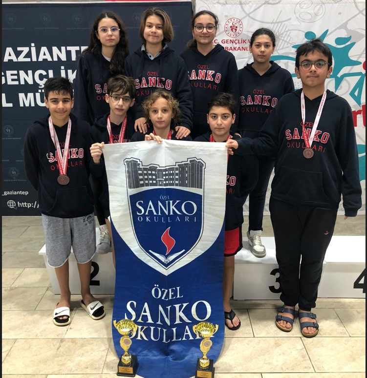 SANKO Okulları’nın Yüzme Başarısı