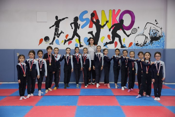 SANKO Öğrencilerinin Jimnastik Başarısı