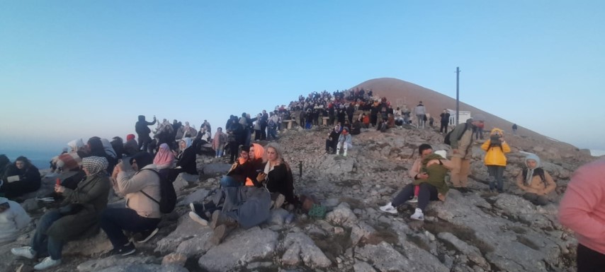 Nemrut Dağı'na Yerli Turist Akını